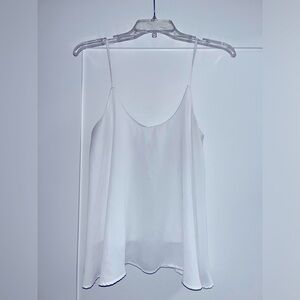 White tank cami blouse